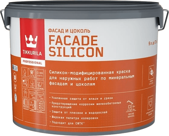 FACADE SILICON VVA фасадная краска
