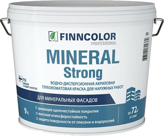 MINERAL STRONG MRA фасадная краска