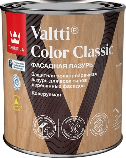 VALTTI COLOR CLASSIС фасадная лазурь