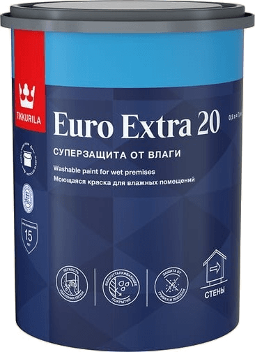 EURO EXTRA 20 A краска для влажных помещений