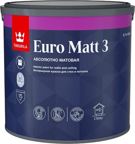 EURO MATT 3 A краска интерьерная
