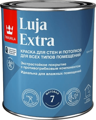 LUJA EXTRA экстра-стойкая краска мат, п/мат