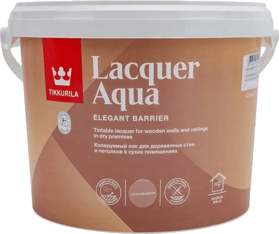 LACQUER AQUA EP мат., п/глян.